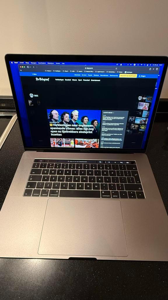 MacBook Pro 15-inch (2016) - Zeer Goede Staat!, Computers en Software, Apple Macbooks, Zo goed als nieuw, MacBook Pro, 15 inch
