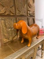 Leren hond groot, Ophalen of Verzenden