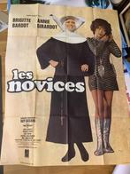 BRIGITTE BARDOT  LES NOVICES  filmposter  115-150 cm, Ophalen of Verzenden, Gebruikt, A1 t/m A3, Film en Tv