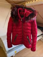Froccella rode winterjas maat 46 valt als maat 38, Maat 38/40 (M), Ophalen of Verzenden, Zo goed als nieuw, Froccella
