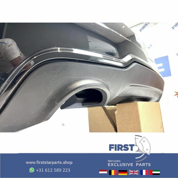 W204 AMG FACELIFT ACHTERBUMPER + DIFFUSER Mercedes C Klasse, Auto-onderdelen, Carrosserie en Plaatwerk, Bumper, Mercedes-Benz
