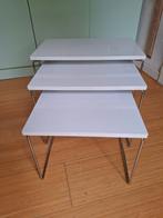 Brabantia sidetabel set, Huis en Inrichting, Tafels | Sidetables, Ophalen, Gebruikt, Vintage, Minder dan 50 cm