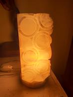 Retro, vintage design albast lamp, Ophalen of Verzenden, Gebruikt, Minder dan 50 cm