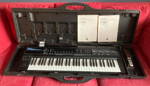 Roland D50, Muziek en Instrumenten, Keyboards, Gebruikt, 61 toetsen, Roland, Aanslaggevoelig, Midi-aansluiting, Ophalen