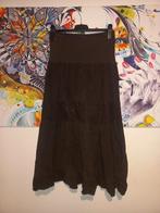 Mooie lange vintage rok maat M, Maat 38/40 (M), Bruin, Ophalen of Verzenden, Zo goed als nieuw