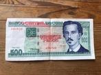 Cuba 500 pesos 2022 circulatie nominaal 19,50€ 694920, Los biljet, Ophalen of Verzenden, Noord-Amerika