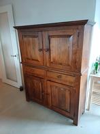 Eiken gesloten kast, Huis en Inrichting, Ophalen, Gebruikt, 100 tot 150 cm, Eikenhout