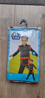 Partytime ninja pak carnaval 4-6 jaar, Ophalen of Verzenden, Nieuw, 110 t/m 116, Jongen