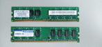 RAM geheugen 2x DDR2 800 Mhz + 3x Compaq EDO DRam, Computers en Software, RAM geheugen, 1 GB of minder, Desktop, Gebruikt, Ophalen of Verzenden