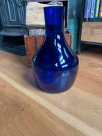 Grote vaas,  paars/donkerblauw, Huis en Inrichting, Woonaccessoires | Vazen, Ophalen, Blauw, Minder dan 50 cm, Glas