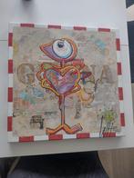 Willemien Brand - Ghana Inspiratie (60x60), Antiek en Kunst, Ophalen of Verzenden