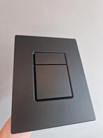 Pneumatische Toiletknop bedieningsplaat mat zwart voor Grohe, Doe-het-zelf en Verbouw, Sanitair, Ophalen of Verzenden, Nieuw, Toilet