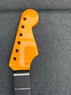 Stratocaster Flamed neck “RW toets-21 frets-“Poly finish, Muziek en Instrumenten, Instrumenten | Onderdelen, Verzenden, Zo goed als nieuw