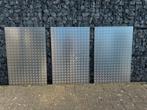 nieuwe alu traanplaat 125 cm x 83,5 cm 3,5/5 mm, Ophalen, Nieuw, Aluminium