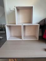 4x Lifetime kubus kastjes, Ophalen, Met plank(en), Minder dan 50 cm, Zo goed als nieuw