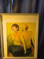 Pastel, Antiek en Kunst, Ophalen of Verzenden