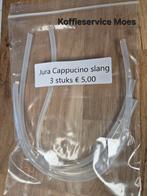 Cappucino slangetjes 3 stuks €5,-, Ophalen of Verzenden, Zo goed als nieuw, Koffiemachine