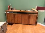 Teak houten dressoir kast, Huis en Inrichting, Ophalen, Met deur(en), Teakhout, Zo goed als nieuw