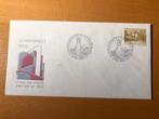 FDC 21 met 1 postzegel, Nederland, Onbeschreven, Ophalen of Verzenden
