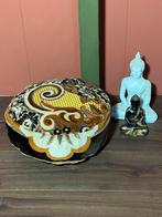 Vloerkussen / Meditatie Poef / Incl verzenden / 40x20cm, Bruin, ., Rond, Nieuw