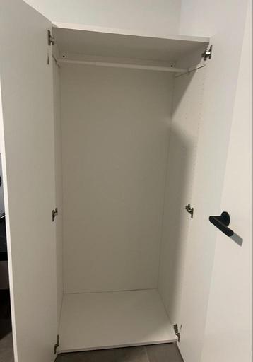 Ikea Platsa garderobekast Wit beschikbaar voor biedingen