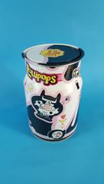 Chupa Chups lolly's opbergblik, blik, 25 cm hoog. S6, Ophalen of Verzenden, Gebruikt, Overige, Overige merken