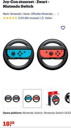 NIEUW! Nintendo joy con wheel pair voor switch €10,99, Spelcomputers en Games, Spelcomputers | Nintendo Portables | Accessoires