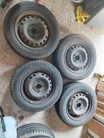 13 inch 4x100 steek stalen velg winterband, Auto diversen, Wieldoppen, Ophalen, Gebruikt
