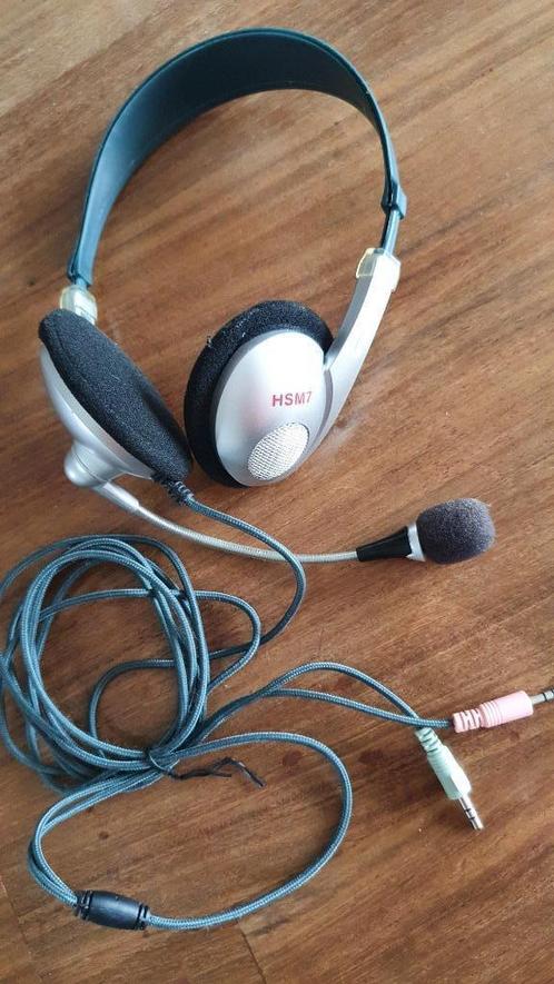 Nieuw: HSM7 Multimedia stereo koptelefoon + microfoon 620192, Audio, Tv en Foto, Koptelefoons, Nieuw, Op oor (supra aural), Overige merken