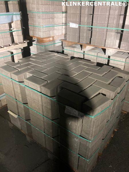 KORTING B-KEUS 200m2 grijs betonklinkers straatstenen bkk bs, Tuin en Terras, Tegels en Klinkers, Nieuw, Klinkers, Beton, 10 m² of meer