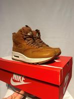 Maat 36 - Nike Air Max 1 Mid Sneakerboot Tawny Gum Brown, Bruin, Nike, Ophalen of Verzenden, Nike