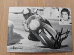 GIACOMO AGOSTINI AUTOGRAM, SIGNED KAART, Verzenden, Gebruikt, Motoren