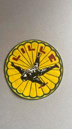 Parachutisten Embleem Lille paracenter parachutespringen, Ophalen of Verzenden, Overige soorten, Nederland, Embleem of Badge