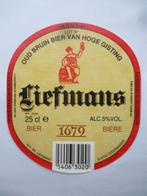 bieretiket Belgie 13-2 (B2 B31)liefmans, Ophalen of Verzenden, Nieuw, Overige typen, Overige merken