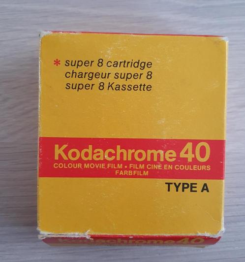 super 8 cartridge kodachrome 40 kleurenfilm, Audio, Tv en Foto, Filmrollen, 8mm film, Ophalen of Verzenden