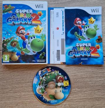 Super Mario galaxy 2 Nintendo wii compleet  beschikbaar voor biedingen