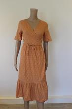 Pieces zalmoranje wikkeljurk maat M, Maat 38/40 (M), ., Oranje, Ophalen of Verzenden