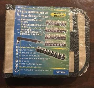 Nieuw! Velleman VTTS7N 57-delige schroevendraaierset beschikbaar voor biedingen