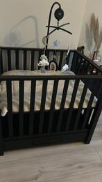 Zwarte TWF Box met La, Kinderen en Baby's, Babywiegjes en Ledikanten, Ophalen of Verzenden, Gebruikt, Ledikant