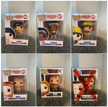 Stranger Things funko poppen seizoen 2,3 beschikbaar voor biedingen