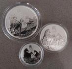 Zilveren Munten Set - lunar horse 2026, Ophalen of Verzenden, Overige landen, Setje, Zilver