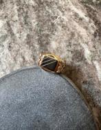 Prachtige 14k gouden zegelring, Sieraden, Tassen en Uiterlijk, Ringen, 20 of groter, Heer, Ophalen of Verzenden, Zo goed als nieuw