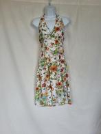 Leuke witte jurk met bloemen mt L merk Sweet Miss, ., Wit, Maat 42/44 (L), Ophalen of Verzenden
