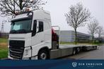 Volvo FH | 540pk 6x2 Naloopas | Autotransporter | Hyva HMF 1, Auto's, Vrachtwagens, Origineel Nederlands, Te koop, 551 pk, Airconditioning