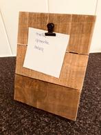Klembordje / memobordje steigerhout, Ophalen of Verzenden, Gebruikt, Overige typen