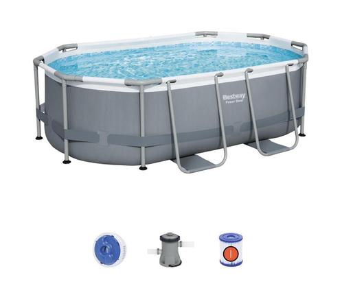 Bestway Zwembad goede staat 305x200cm klaar voor gebruik!, Tuin en Terras, Zwembaden, Gebruikt, Minder dan 80 cm, 200 tot 400 cm