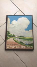 Waar wij wonen Verkade album uit 1937, Gelezen, De. JAC.P.Thysse, Ophalen of Verzenden, Plaatjesalbum