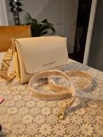 Valentino Alexia Crossbody Tas, Ophalen of Verzenden, Zo goed als nieuw, Beige, Schoudertasje