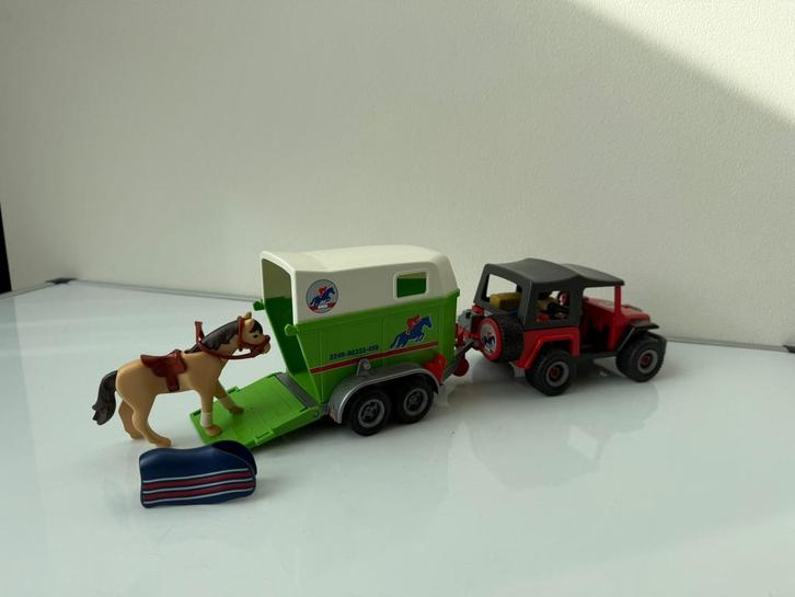 Playmobil 4189 Paardentransport, Kinderen en Baby's, Speelgoed | Playmobil, Gebruikt, Ophalen