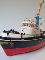 Te koop sleepboot de banckert  geheel van hout  bieden, Hobby en Vrije tijd, Modelbouw | Boten en Schepen, Ophalen of Verzenden
